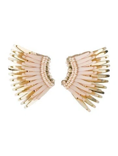 Pre-owned Mignonne Gavigan Mini Madeline Drop Earrings In Gold