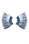 Mignonne Gavigan Mini Madeline Earrings In Metallic Ice Blue In Blue