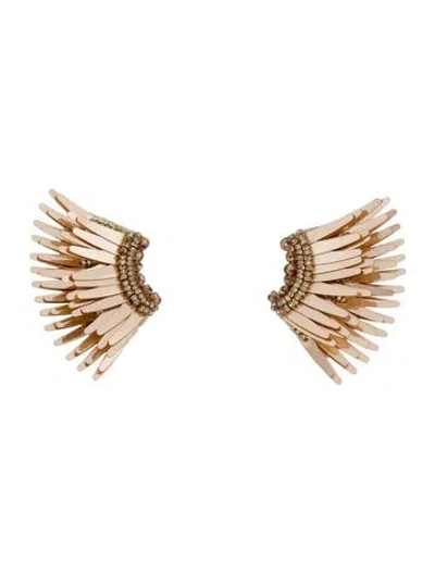 Pre-owned Mignonne Gavigan Mini Madeline Earrings In Silver