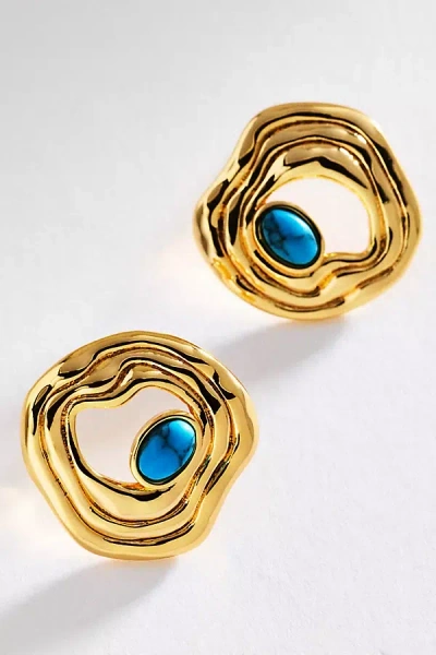 Mignonne Gavigan Nixie Post Earrings In Gold