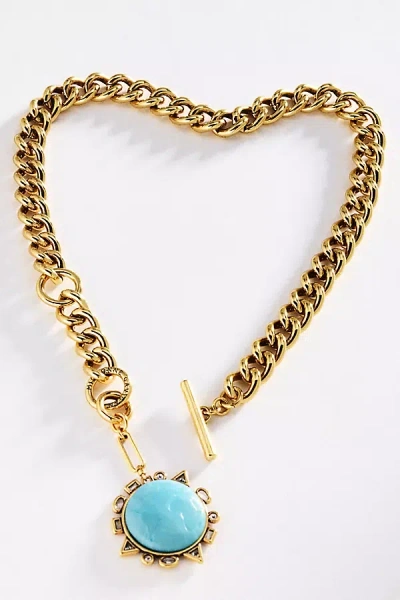 Mignonne Gavigan Odyssey Pendant Necklace In Gold