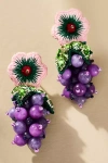 Mignonne Gavigan Petite Uva Drop Earrings In Multi
