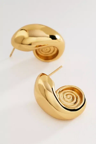 Mignonne Gavigan Pilar Hoop Earrings In Gold
