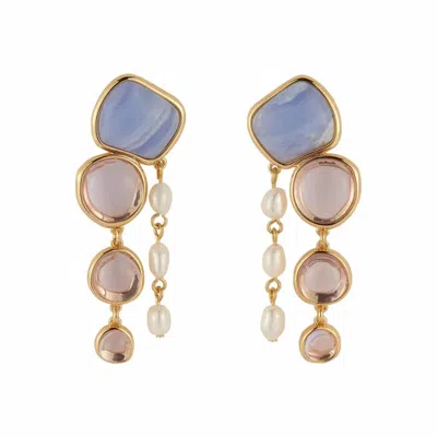 Mignonne Gavigan Rey Earring In Blue