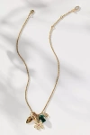 Mignonne Gavigan Riley Charm Cluster Necklace In Gold