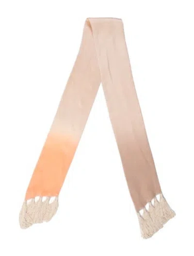 Pre-owned Mignonne Gavigan Scarf W/ Tags In Orange