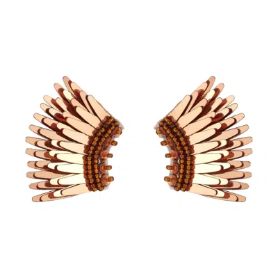 Mignonne Gavigan Women's Brown Micro Madeline Earring Earrings Bronze