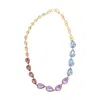 Mignonne Gavigan Women's Faris Necklace In Ombré Multi In Gold