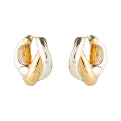 Mignonne Gavigan Women's Gold / Silver Bleecker Hoops Gold Silver In Neutral