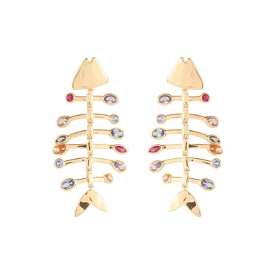 Mignonne Gavigan Women's Josefina Earrings In Gold Multi