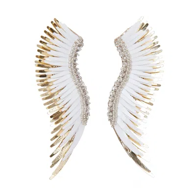 Mignonne Gavigan Women's Madeline Earrings White Gold