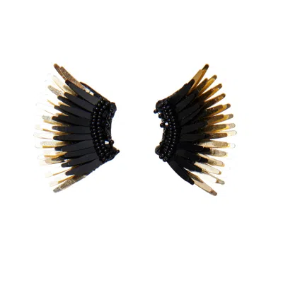 Mignonne Gavigan Women's Mini Madeline Earrings Black Gold