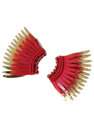 Mignonne Gavigan Women's Mini Madeline Earrings In Crimson/gold In Multi