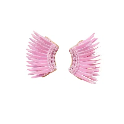 Mignonne Gavigan Women's Mini Madeline Earrings In Iridescent Light Pink In Multi