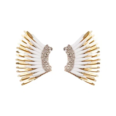 Mignonne Gavigan Women's Mini Madeline Earrings White Gold