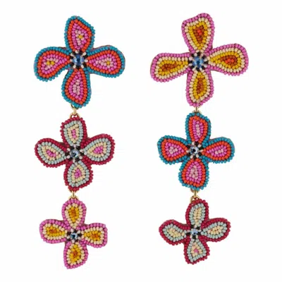 Mignonne Gavigan Women's Palma Earrings In Pink Multi