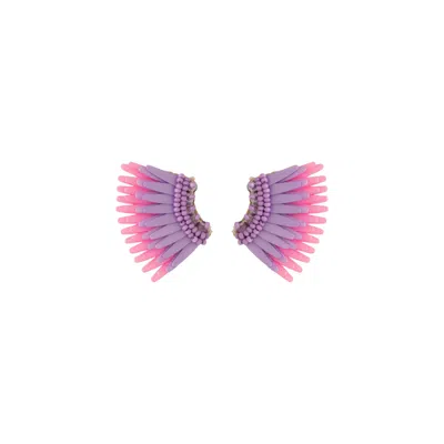 Mignonne Gavigan Women's Pink / Purple Micro Madeline Earrings Purple Pink