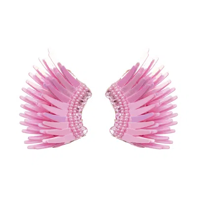 Mignonne Gavigan Women's Pink / Purple Mini Madeline Earrings Iridescent Light Pink