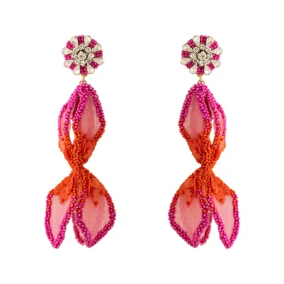 Mignonne Gavigan Women's Pink / Purple Rosana Lux Earrings