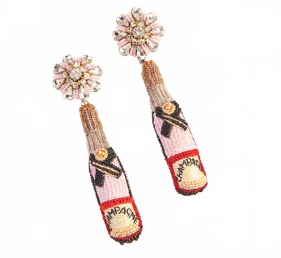 Mignonne Gavigan Women's Rose Champagne Earrings In Blush In Multi