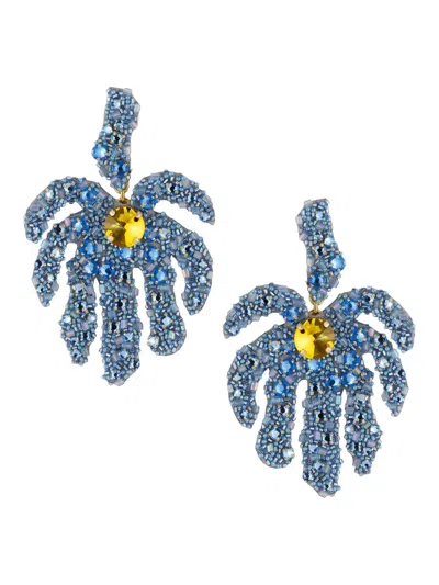 Mignonne Gavigan Women's Santana Beaded Drop Earrings In Blue