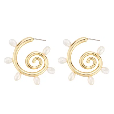 Mignonne Gavigan Women's Toni Hoops In Gold