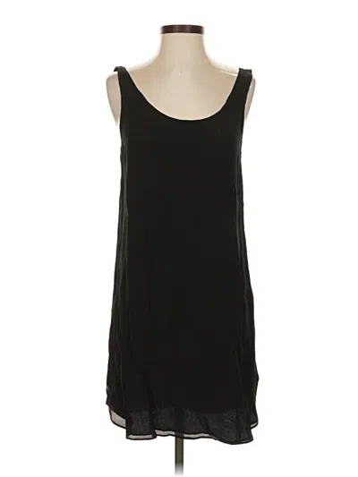 Pre-owned Miguelina Casual Dress In Black