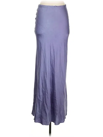 Pre-owned Miguelina Casual Skirt In Purple