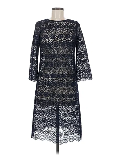 Pre-owned Miguelina Cocktail Dress In Blue