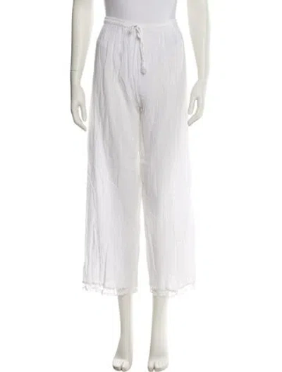 Pre-owned Miguelina Mesh Accents Lounge Set In White