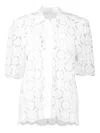 Miguelina Petunia Shirt In White