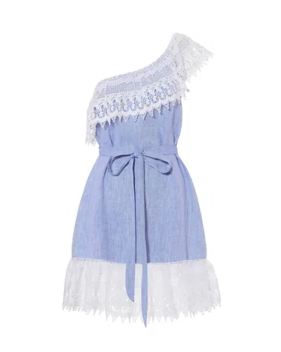 Miguelina Women's Patsy Dress In Blue Denim