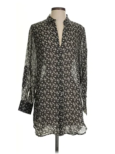 Pre-owned M.i.h. Jeans 3/4 Sleeve Blouse In Black
