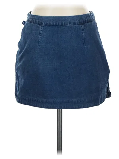 Pre-owned M.i.h. Jeans Denim Skirt In Blue