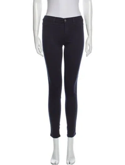 Pre-owned M.i.h. Jeans Mid-rise Skinny Leg Jeans In Blue