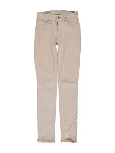 Pre-owned M.i.h. Jeans Mid-rise Skinny Leg Jeans In Neutral