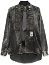 Miharayasuhiro Maison Mihara Yasuhiro Accessories Mixed L/s Shirts Clothing In Black