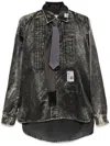 Miharayasuhiro Maison Mihara Yasuhiro Accessories Mixed L/s Shirts Clothing In Black