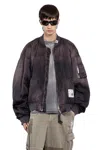 Miharayasuhiro Aged Flight Bomber In Purple