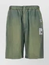 Miharayasuhiro Maison Mihara Yasuhiro 'aged Satin' Bermuda Shorts