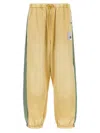 Miharayasuhiro Maison Mihara Yasuhiro 'aged Satin' Pants In Yellow