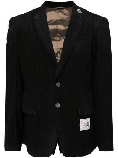 Miharayasuhiro Aged Suit Jacket In Black