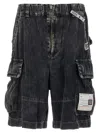 Miharayasuhiro Maison Mihara Yasuhiro 'amateur Sewn Like Cargo' Bermuda Shorts