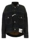Miharayasuhiro Maison Mihara Yasuhiro Long-sleeved Denim Jacket In Black