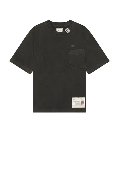 Miharayasuhiro Amateur Sewn Tee In Black