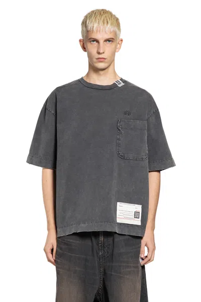 Miharayasuhiro Amateur Sewn Tee In Black