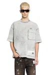 Miharayasuhiro Amateur Sewn Tee In Gray