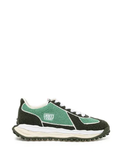 Miharayasuhiro Appliqué Trainers In Green