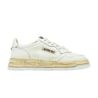 Pre-owned Miharayasuhiro Autry X Maison Mihara Yasuhiro Maison Mihara Wmns Yasuhiro Super Vintage Low 'white' | Women's Size 