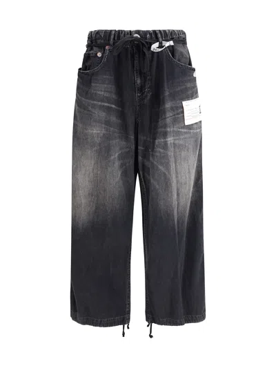 Miharayasuhiro Maison Mihara Yasuhiro Women Baggy Jeans In Black